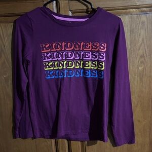 Epic Threads Multicolor Kindness Long Sleeve Tee